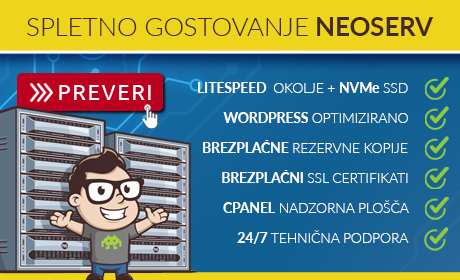 Spletno gostovanje NEOSERV Spletno gostovanje NEOSERV